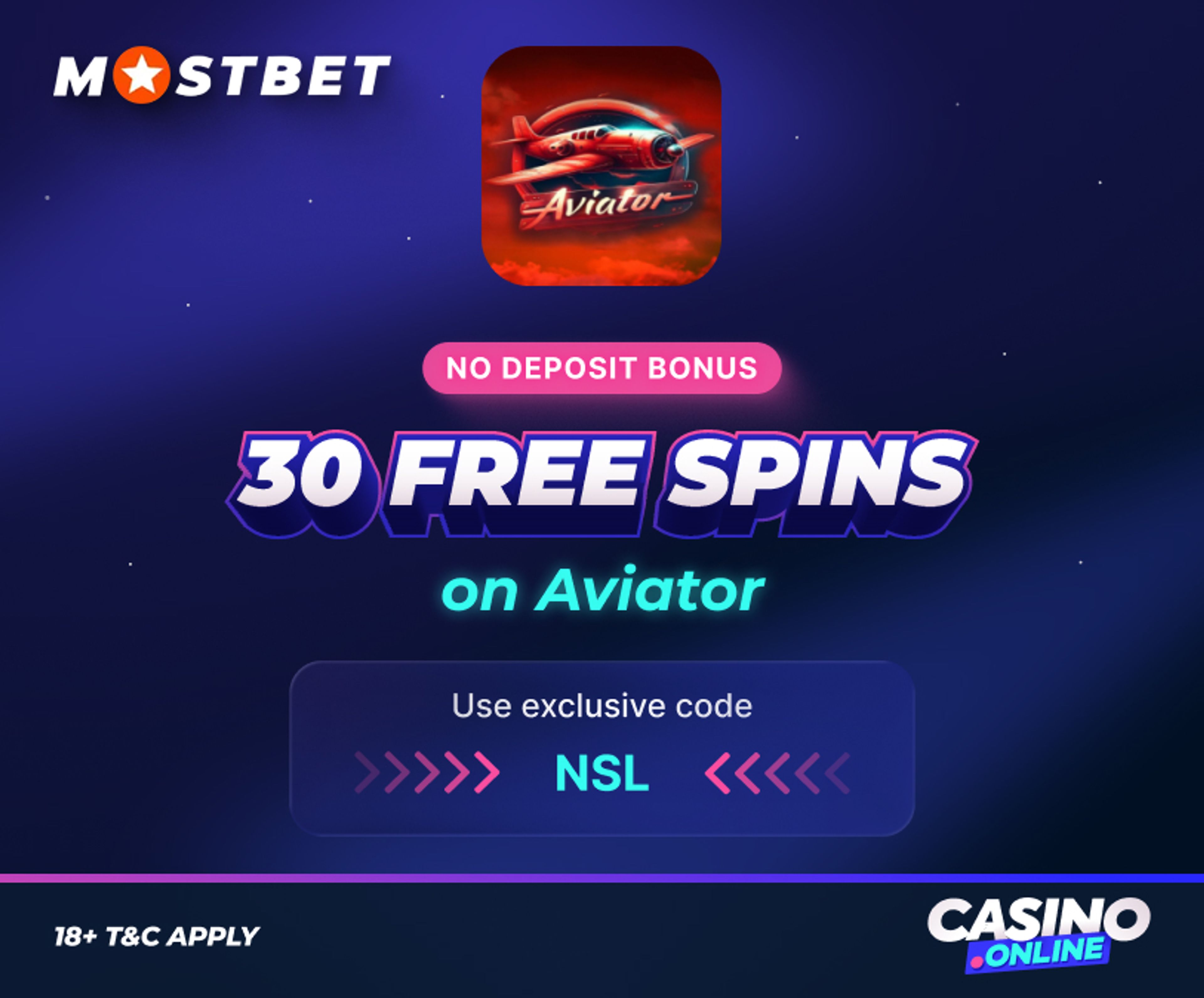Mostbet Casino No-Deposit Bonus